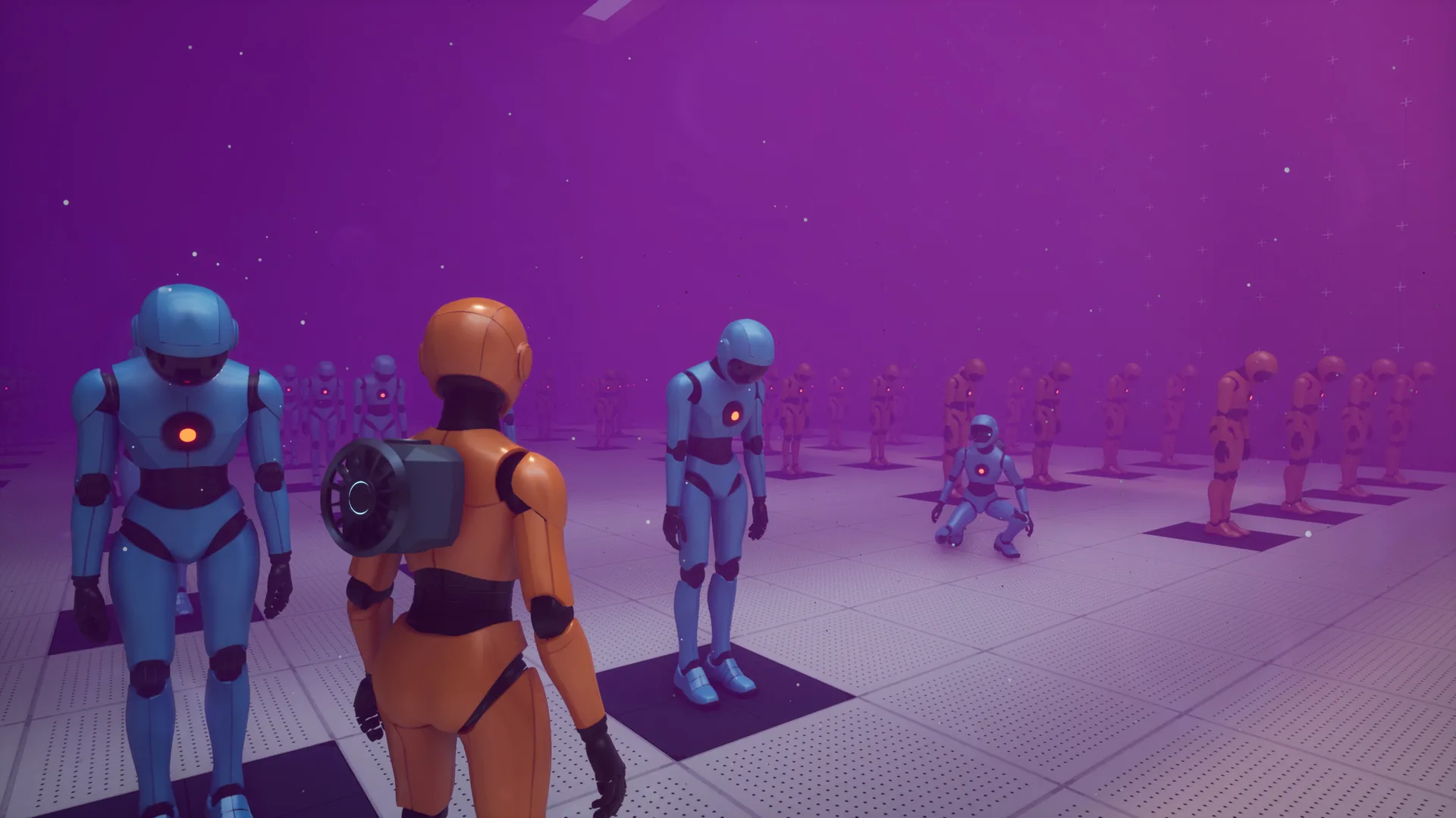 Test room with multiple units
